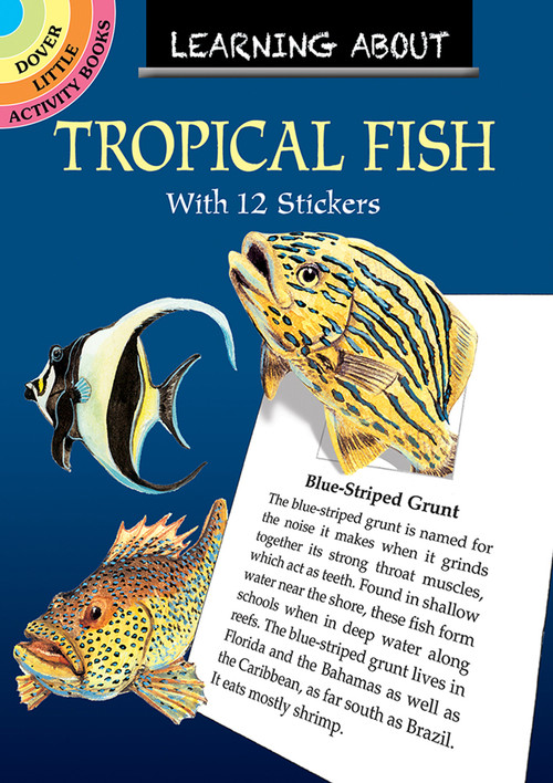 Learning About Tropical Fish by Jan Sovak, 9780486845852