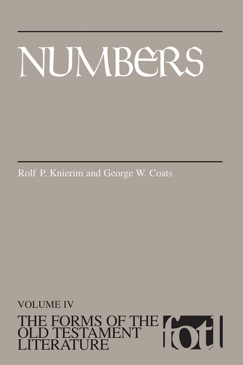 Numbers - 9780802822314 by Rolf P. Knierim, 9780802822314