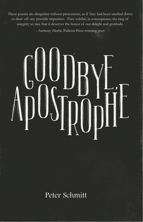 Goodbye, Apostrophe by Peter Schmitt, 9781646030545