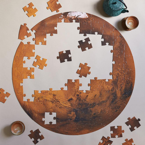 Mars: 100 Piece Puzzle (Featuring photography from the archives of NASA (Shaped Space Puzzle, Photography Puzzles, NASA Puzzle, Solar System Puzzle)) by Chronicle Books, NASA, 9781452181127