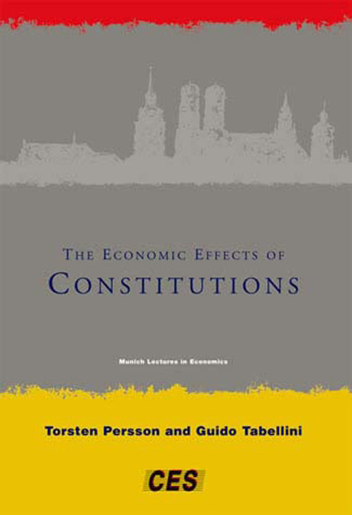 The Economic Effects of Constitutions by Torsten Persson, Guido Tabellini, 9780262661928