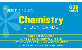 Chemistry SparkNotes Study Cards by SparkNotes, 9781411469945