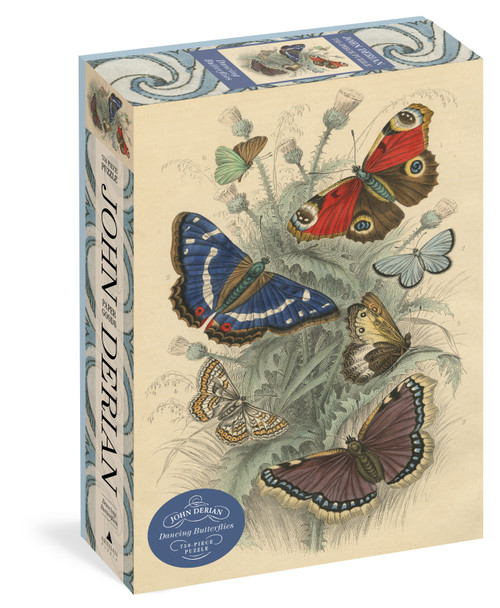 John Derian Paper Goods: Dancing Butterflies 750-Piece Puzzle by John Derian, Artisan Puzzle, 9781648290183