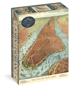 John Derian Paper Goods: The City of New York 750-Piece Puzzle by John Derian, Artisan Puzzle, 9781648290213