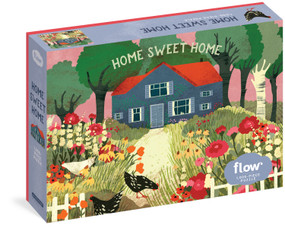 Home Sweet Home 1,000-Piece Puzzle ((Flow) for Adults Families Picture Quote Mindfulness Game Gift Jigsaw 26 3/8” x 18 7/8”) by Irene Smit, Astrid van der Hulst, Editors of Flow magazine, Lotte Dirks, 9781523513161