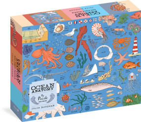 Ocean Anatomy: The Puzzle (500 pieces) by Julia Rothman, Julia Rothman, 9781635864021