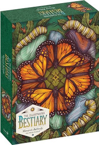 The Illustrated Bestiary Puzzle: Monarch Butterfly (750 pieces) by Maia Toll, Kate O'Hara, 9781635864045