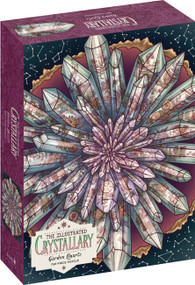 The Illustrated Crystallary Puzzle: Garden Quartz (750 pieces) by Maia Toll, Kate O'Hara, 9781635864052