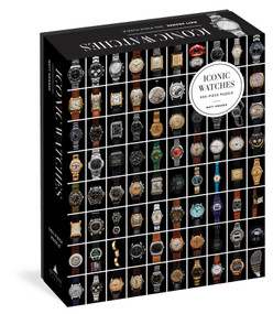 Iconic Watches 500-Piece Puzzle by Matt Hranek, Artisan Puzzle, 9781648290459