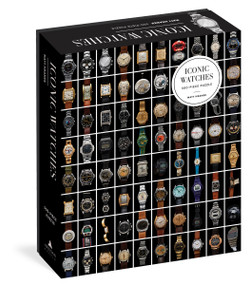 Iconic Watches 500-Piece Puzzle by Matt Hranek, Artisan Puzzle, 9781648290459