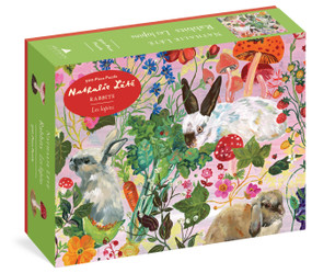 Nathalie Lété: Rabbits 500-Piece Puzzle by Nathalie Lété, Artisan Puzzle, 9781648290473