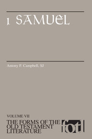 1 Samuel - 9780802860798 by Antony F. Campbell, 9780802860798
