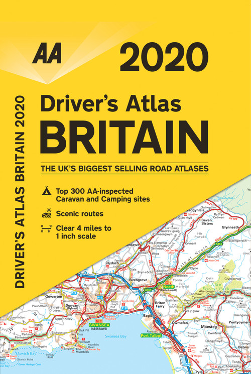 Big Road Atlas Britain 2020 by AA Publishing, 9780749581282