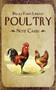Biggle Farm Library Note Cards: Poultry (Miniature Edition) by Jacob Biggle, 9781626361492