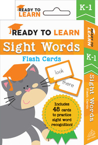 Ready to Learn: K-1 Sight Words Flash Cards (Includes 48 Cards to Practice Sight Word Recognition!) by Editors of Silver Dolphin Books, 9781645173403