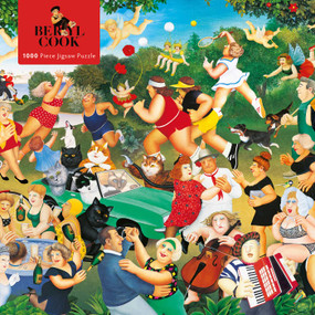 Adult Jigsaw Puzzle Beryl Cook: Good Times (1000-Piece Jigsaw Puzzles) by Flame Tree Studio, 9781787556119