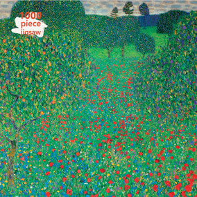 Adult Jigsaw Puzzle Gustav Klimt: Poppy Field (1000-Piece Jigsaw Puzzles) by Flame Tree Studio, 9781787558823