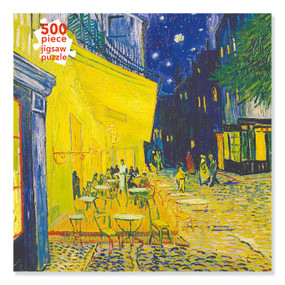 Adult Jigsaw Puzzle Vincent van Gogh: Café Terrace (500 pieces) (500-Piece Jigsaw Puzzles) by Flame Tree Studio, 9781839643088