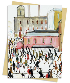 L.S. Lowry: Going to Work Greeting Card Pack (Pack of 6) by Flame Tree Studio, 9781839643408