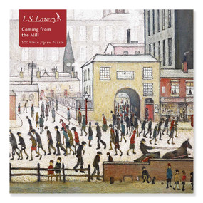 Adult Jigsaw Puzzle L.S. Lowry: Coming from the Mill (500 pieces) (500-piece Jigsaw Puzzles) by Flame Tree Studio, 9781839644313