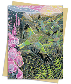 Annie Soudain: Foxgloves and Finches Greeting Card Pack (Pack of 6) by Flame Tree Studio, 9781839644917