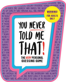 You Never Told Me That! (The Very Personal Guessing Game) by IglooBooks, 9781839037542