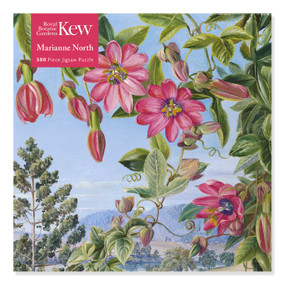 Adult Jigsaw Puzzle Kew: Marianne North: View in the Brisbane Botanic Garden (500 pieces) (500-piece Jigsaw Puzzles) by Flame Tree Studio, 9781839644344