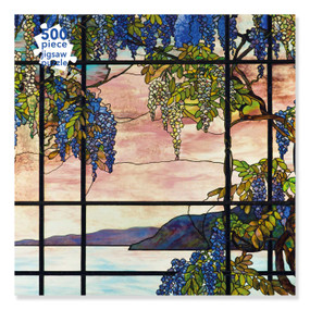 Adult Jigsaw Puzzle Tiffany Studios: View of Oyster Bay (500 pieces) (500-piece Jigsaw Puzzles) by Flame Tree Studio, 9781839644603