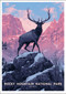 National Parks Postcards (100 Illustrations That Celebrate America's Natural Wonders) by Fifty-Nine Parks, 9780593232958