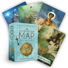 The Enchanted Map Oracle Cards (A 54-Card Oracle Deck for Love, Purpose, Healing, Magic, and Happiness) by Colette Baron-Reid, 9781401927493