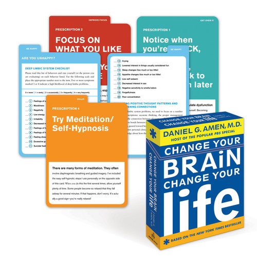 Change Your Brain, Change Your Life Deck by Daniel G. Amen, M.D., 9780307464576