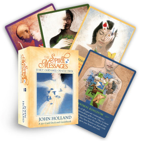 The Spirit Messages Daily Guidance Oracle Deck (A 50-Card Deck and Guidebook) by John Holland, 9781401940263