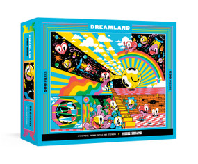 Dreamland (A 500-Piece Jigsaw Puzzle & Stickers : Jigsaw Puzzles for Adults) by Hattie Stewart, 9780525574651