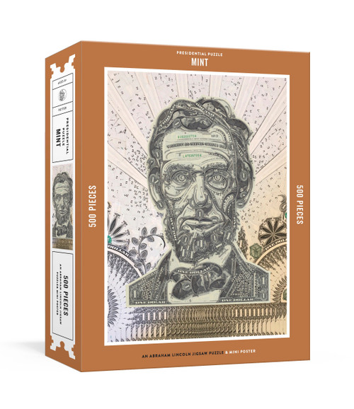 Presidential Puzzlemint 500-Piece Puzzle (An Abraham Lincoln Jigsaw Puzzle & Mini-Poster : Jigsaw Puzzles for Adults) by Mark Wagner, 9781524761226