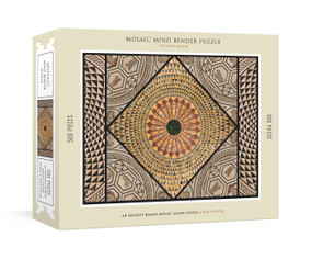 Mosaic Mind Bender 500-Piece Puzzle (An Ancient Roman Mosaic Jigsaw Puzzle & Mini-Poster : Jigsaw Puzzles for Adults) by The Getty, 9781524763657