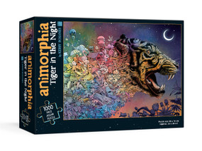 Animorphia Tiger in the Night Puzzle by Kerby Rosanes, 9780593184776