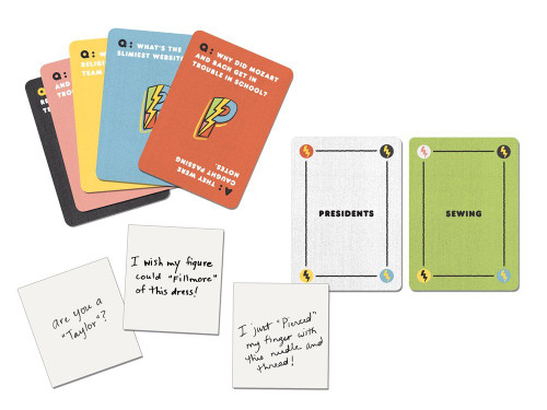 Punderdome (A Card Game for Pun Lovers) (Miniature Edition) by Jo Firestone, Fred Firestone, 9781101905654