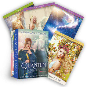 The Quantum Oracle (A 53-Card Deck and Guidebook) by Sandra Anne Taylor, 9781401954437