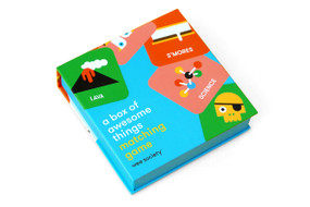 A Box of Awesome Things Matching Game (A Memory Game with 20 Matching Pairs for Children) by Wee Society, 9781524759544