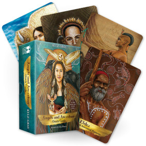 Angels and Ancestors Oracle Cards (A 55-Card Deck and Guidebook) by Kyle Gray, Lily Moses, 9781788170017
