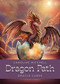 Dragon Path Oracle Cards (A 33 Card Deck & Guidebook) (Miniature Edition) by Caroline Mitchell, Tiras Verey, 9781786783660