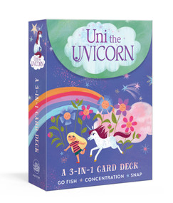 Uni the Unicorn: A 3-in-1 Card Deck (Card Games Include Go Fish, Concentration, and Snap) by Amy Krouse Rosenthal, Brigette Barrager, 9780593137130