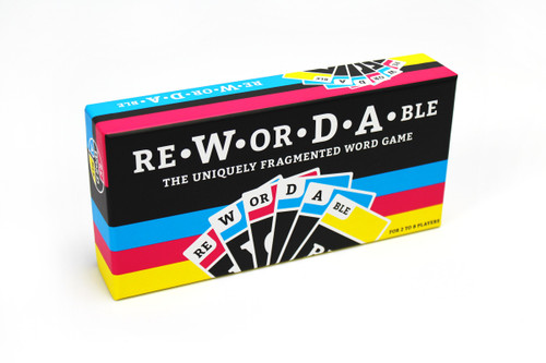 Rewordable Card Game (The Uniquely Fragmented Word Game) by Allison Parrish, Adam Simon, Tim Szetela, 9781524761134