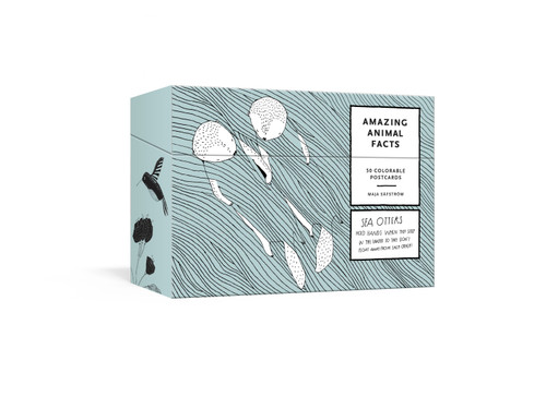 Amazing Animal Facts Postcards (50 Colorable Postcards) by Maja Säfström, 9780451494917