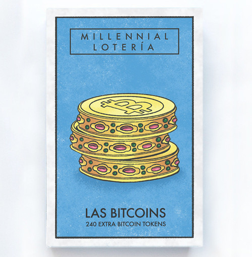 Millennial Loteria: Las Bitcoins (Bingo Markers) by Mike Alfaro, Gerardo Guillén, Blue Star Press, 9781950968077