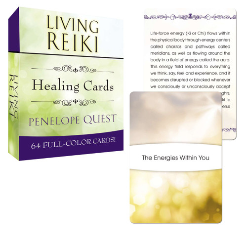 Living Reiki Healing Cards by Penelope Quest, 9780399168130