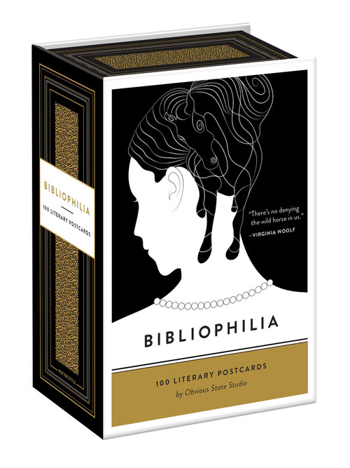 Bibliophilia (100 Literary Postcards) by Obvious State Studio, 9780553447897