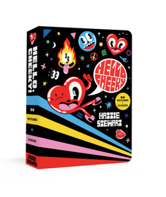 Hello Cheeky (50 Postcards with Stickers) by Hattie Stewart, 9780525574644