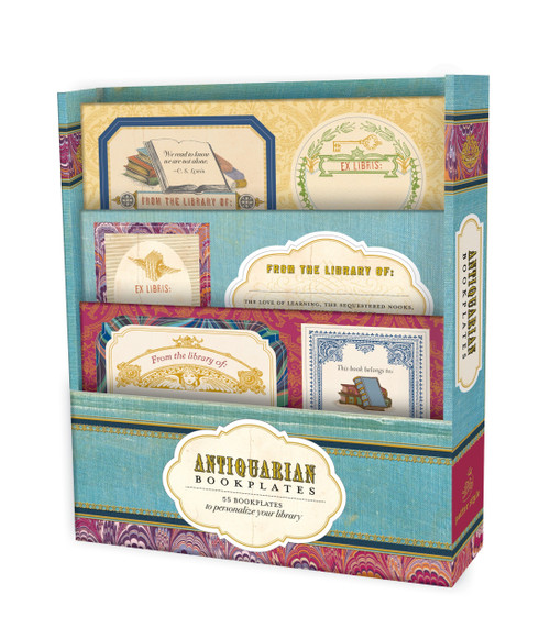 Antiquarian Bookplates (55 Bookplates to Personalize Your Library) by Potter Gift, 9780307465382