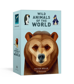 Wild Animals of the World: 50 Postcards by Dieter Braun, 9780525577058